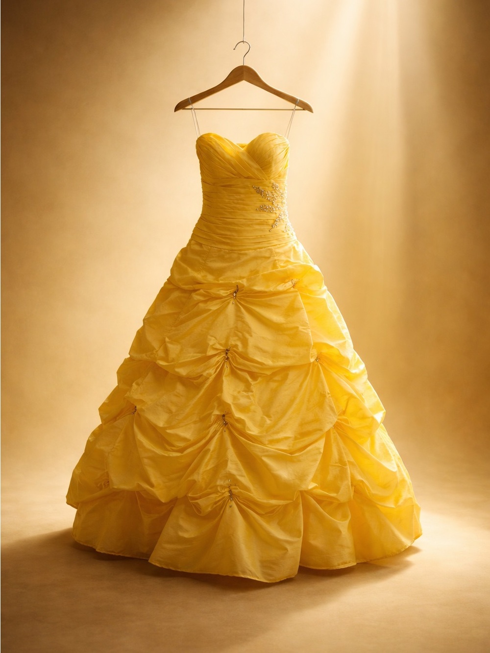 Mori Lee Vibrant Yellow Dress